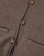 Luis Steindl Left-left knitted vest (Brown)