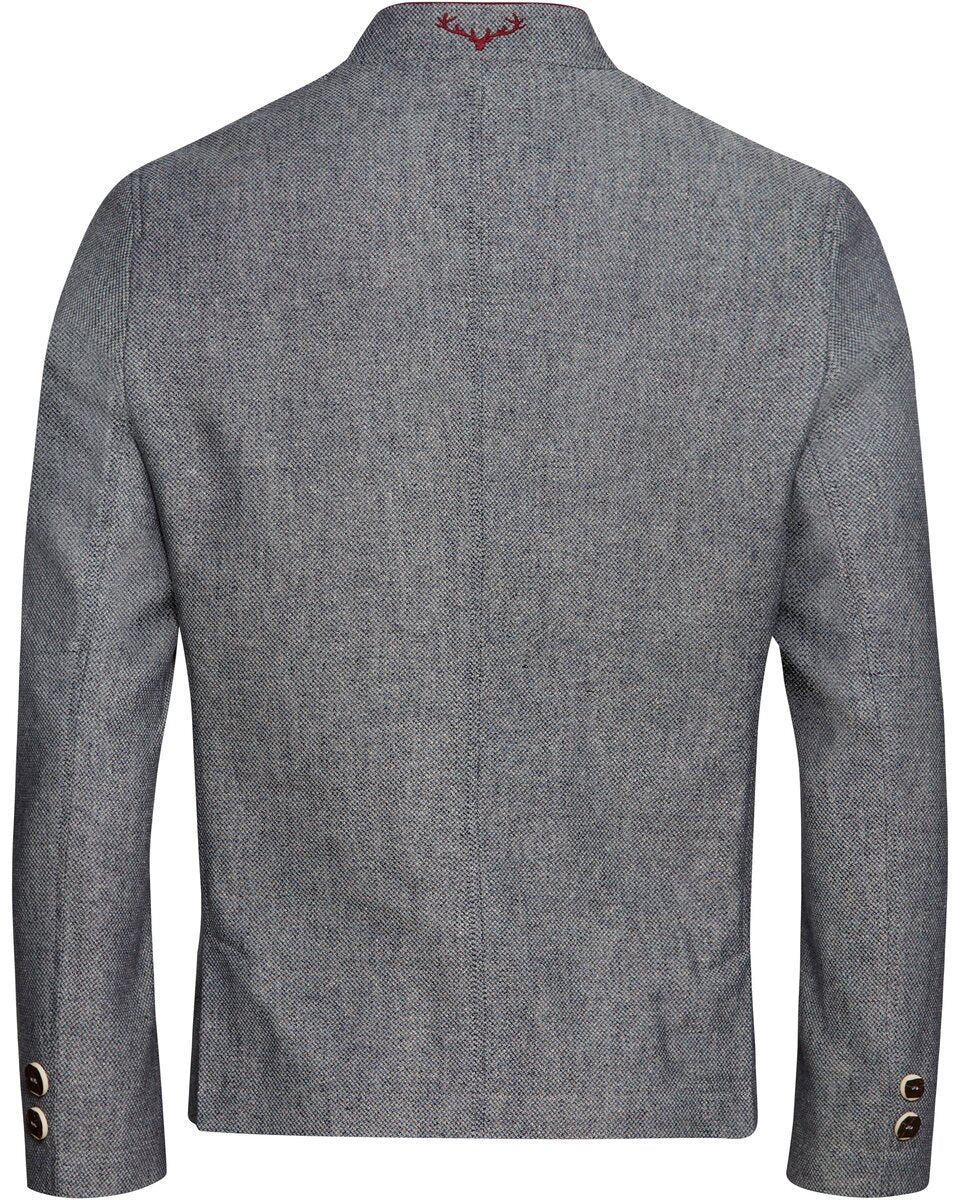 Reitmayer Jacket with embroidery (Grey/Blue)
