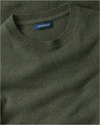 Highmoor Knitted dress with round neck (Green)
