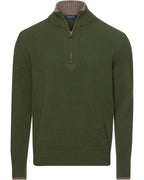 Highmoor Troyer with collar contrast (Bordeaux)