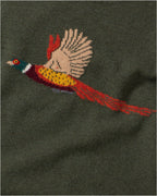 Parforce Women's sweater with a pheasant motif (Olive)