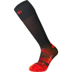 Lenz Pair of heated socks 4.1 Toe Cap® (Black/red, size 39-41)