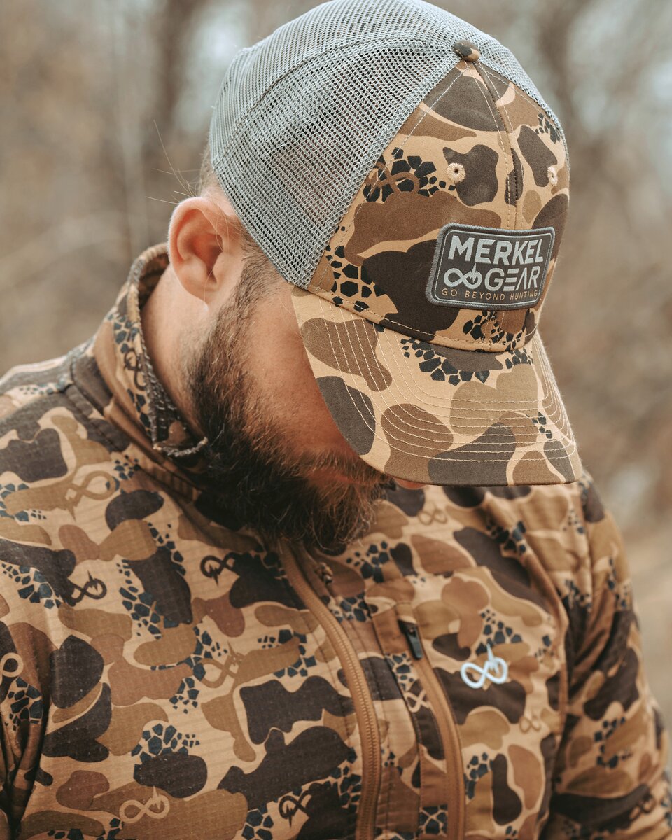 Merkel Gear Mesh Cap Infinity DryLeaf (Infinity Dry Leaf Camo)