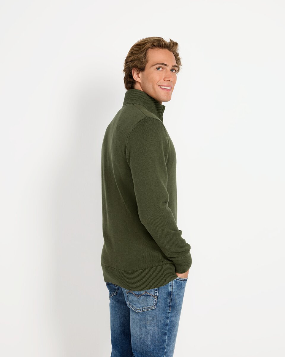 Highmoor Set: Troyer & checked shirt (Green)