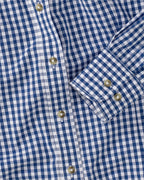 Luis Steindl Vichy check blouse (Medium blue)