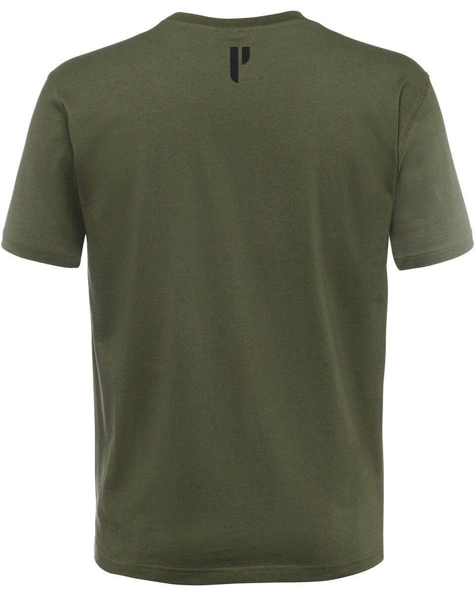 Parforce Double pack of T-shirts Boar+Buck (Olive/brown)