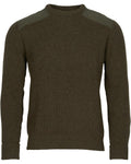 Pinewood Round neck sweater Lapland Rough (Moss Green)