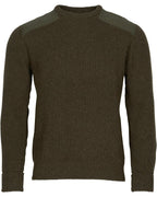 Pinewood Round neck sweater Lapland Rough (Moss Green)
