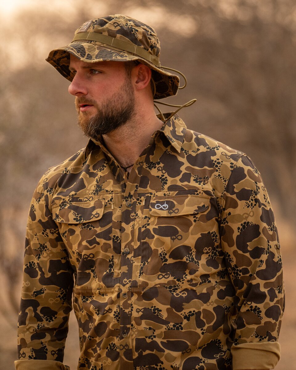 Merkel Gear Jungle Hat Infinity DryLEAF (Infinity Dry Leaf Camo)