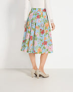 Reitmayer Floral skirt (Light blue/multicolored)