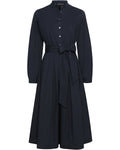 Reitmayer Poplin dress with bow (Marine)
