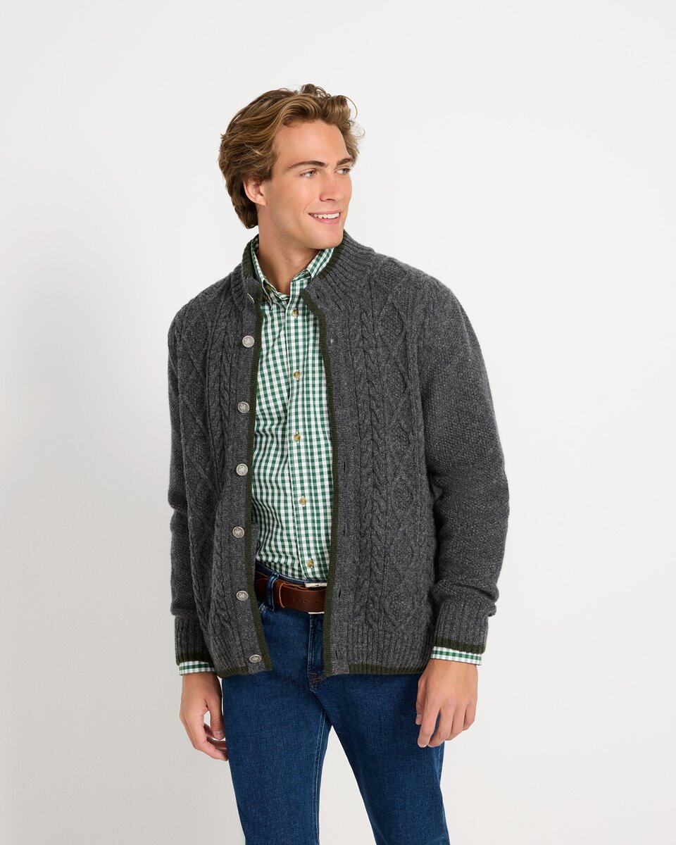 Reitmayer Cable cardigan (Gray)