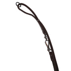 Heim Leash – with normal collar (Leather 35 cm brown. Width 20 mm)