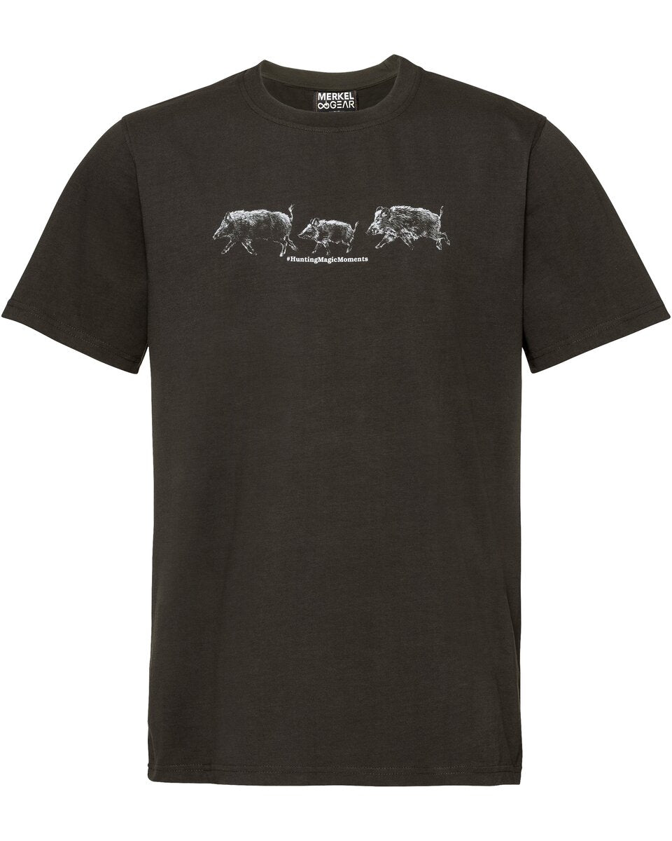 Merkel Gear Driven Hunt T-Shirt (Brown)