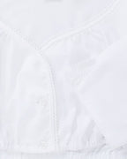 Luis Steindl Dirndl blouse with lace trim (White)