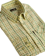 Parforce Classic Plaid Check Shirt (Beige)