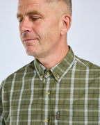 Pinewood Summer short-sleeved shirt (Olive)