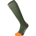 Lenz Pair of heated socks 4.1 Toe Cap® (Green/orange, size 45-47)