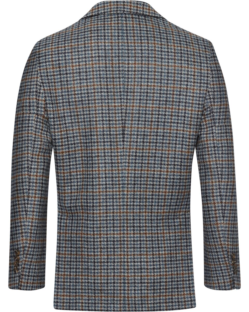 Highmoor Houndstooth jacket (Gray-Blue)