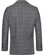 Highmoor Houndstooth jacket (Gray-Blue)