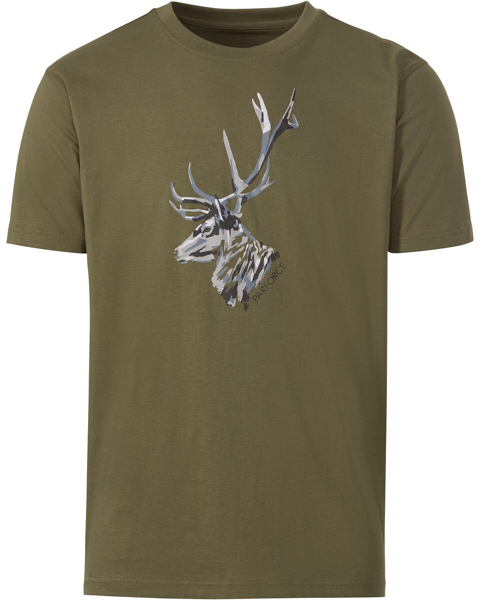 Parforce T-Shirt Deer (Olive/Camo Deer)