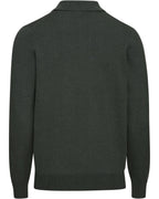 Highmoor polo sweater (Dark Khaki)