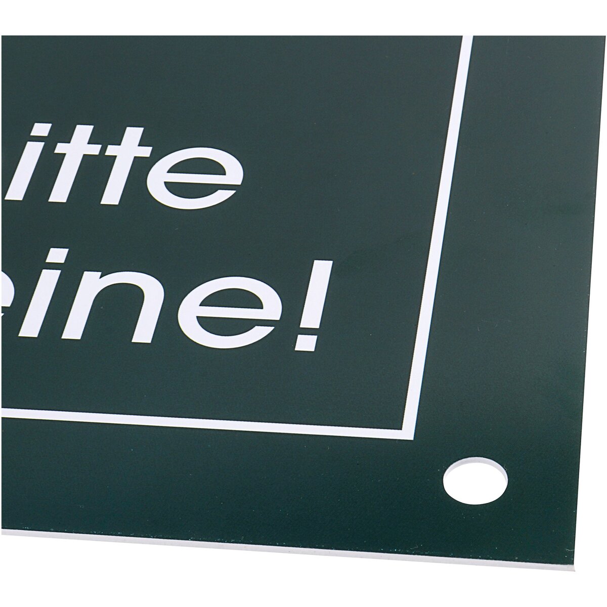 Waidgerechte Jagd Please keep dogs on a leash sign – pack of 4