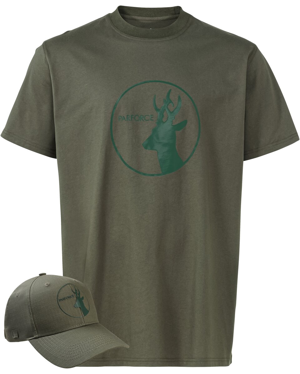 Parforce Set T-shirt and cap Bock (Olive)