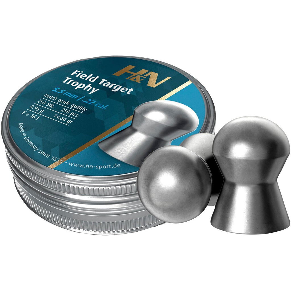 Haendler & Natermann 5.53mm Diabolo Field Target Trophy 0.95g (250 pieces) — Pack of 250 pcs