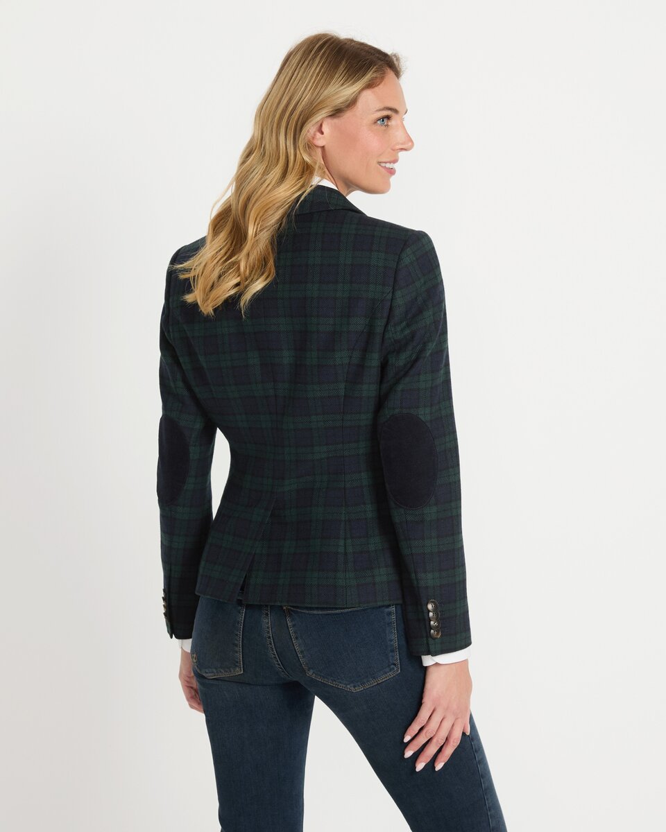 Highmoor Blackwatch blazer (Marine)