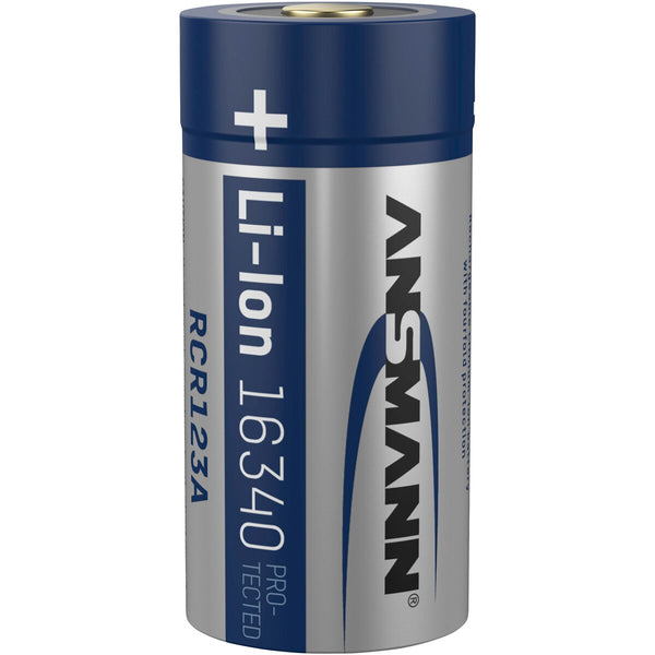 Ansmann akumulators litija jonu 16340, 850 mAh, ar mikro USB