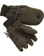 Pinewood Folding fleece gloves (Hunting Green)