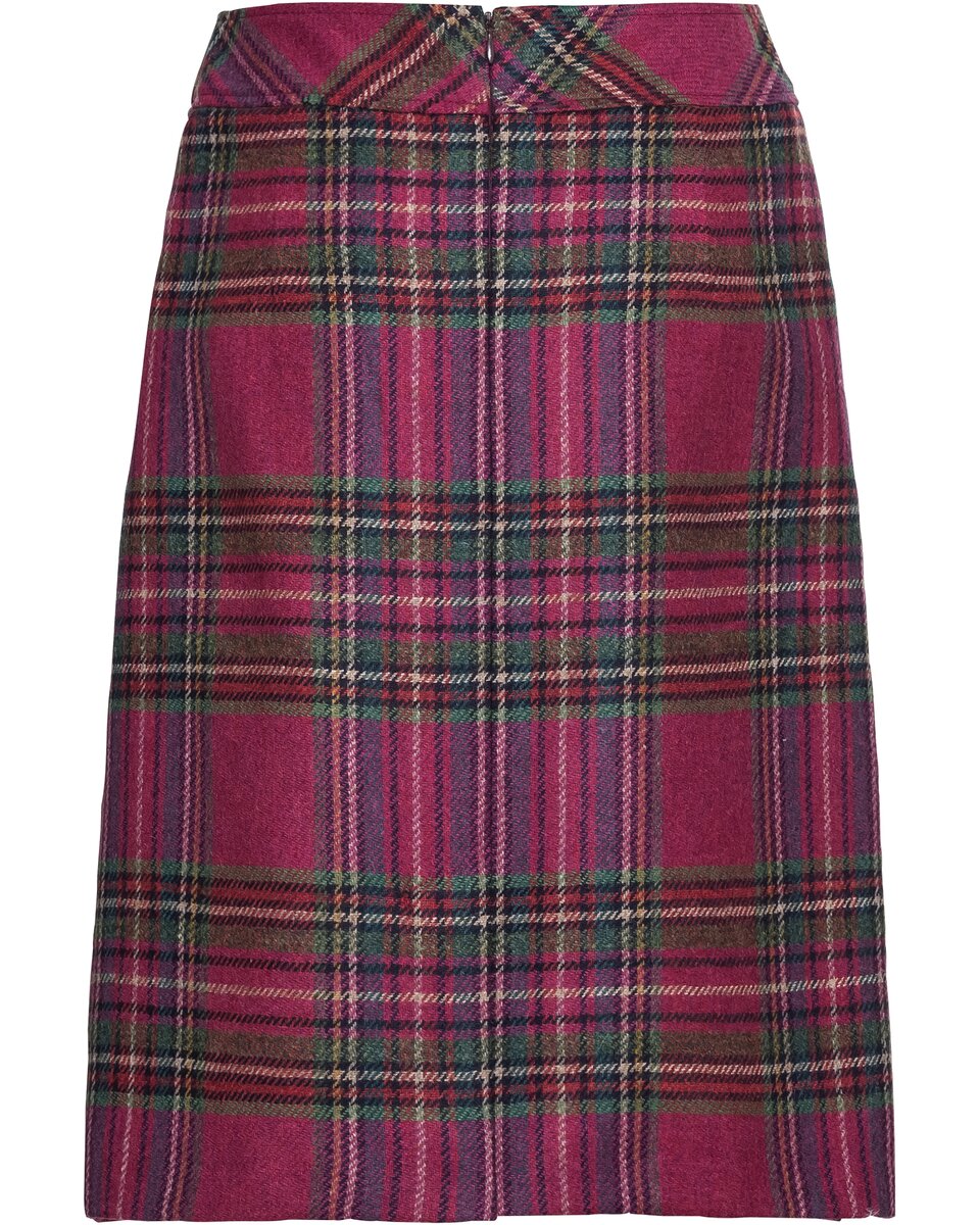 Highmoor Check skirt (Pink/Green/Dark Blue)