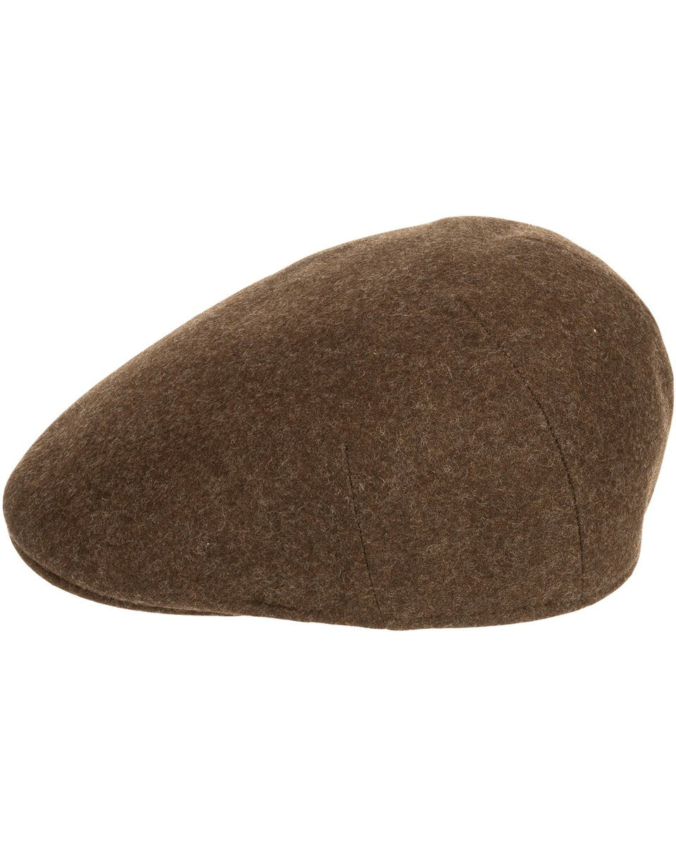 Rascher Loden flat cap Prestige (Brown)