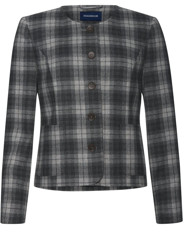 Highmoor Short tweed jacket (Gray)