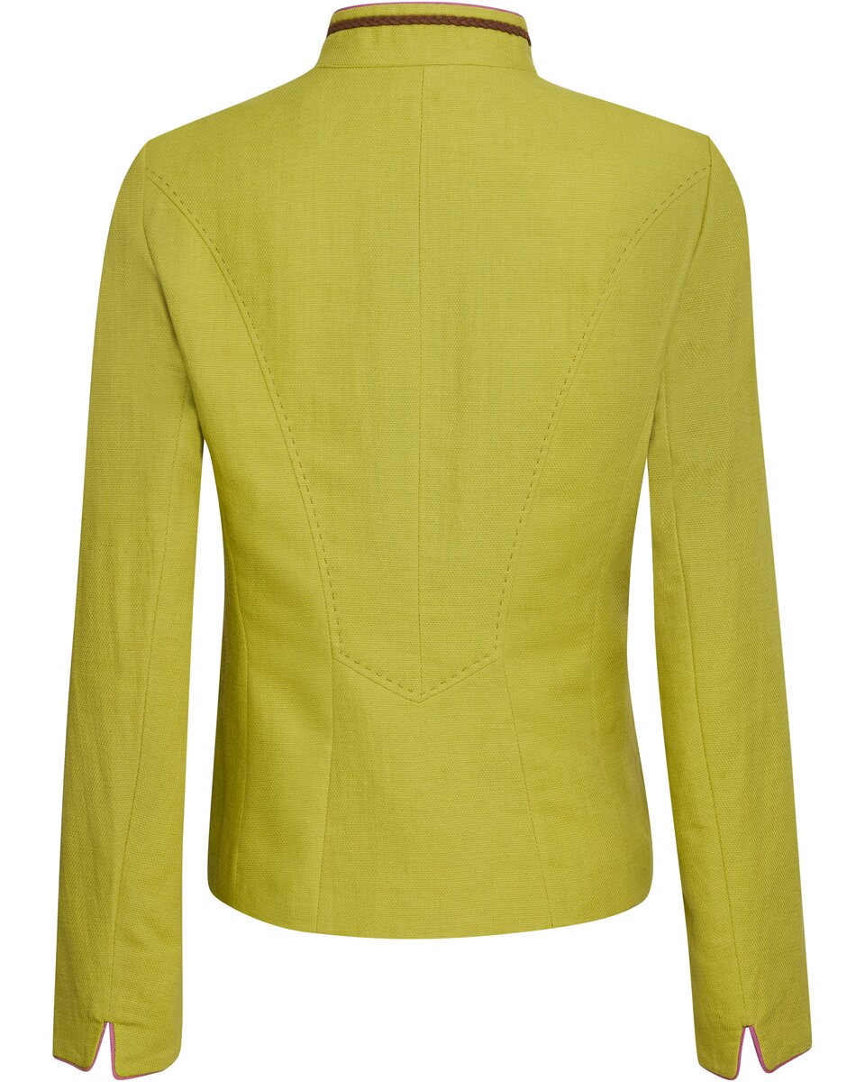 Reitmayer Stand-up collar jacket with contrast (Green)