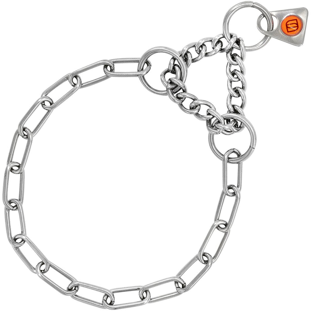 Sprenger Necklace with tension limiter – long links (Silver - 38cm)