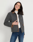 Reitmayer Jacket with corduroy collar (Gray)