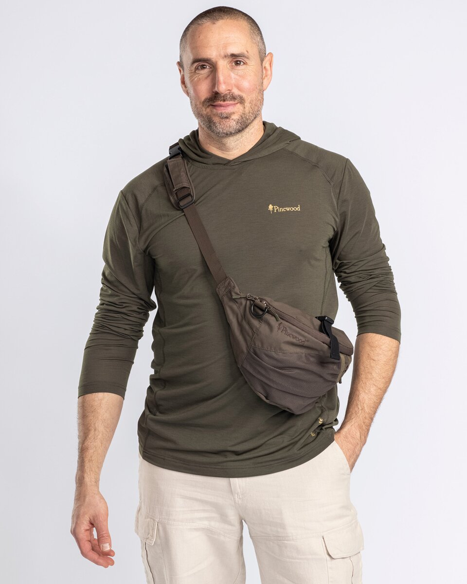 Pinewood Hoodie InsectSafe Function (Mossgreen)