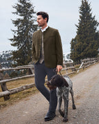 Luis Steindl Herringbone jacket (Olive)