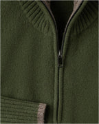 Highmoor Troyer with collar contrast (Green)