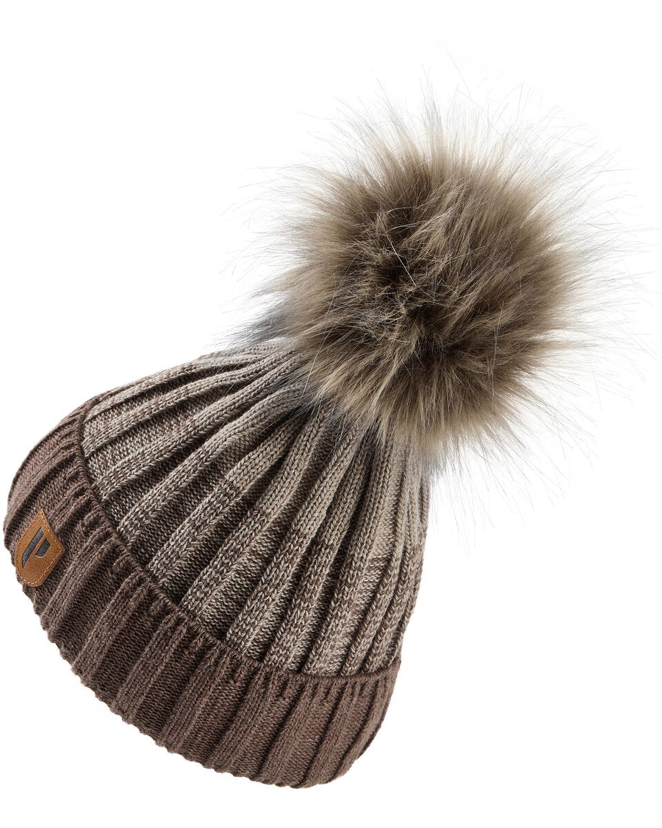 Parforce Active Women's bobble hat (Brown/olive)
