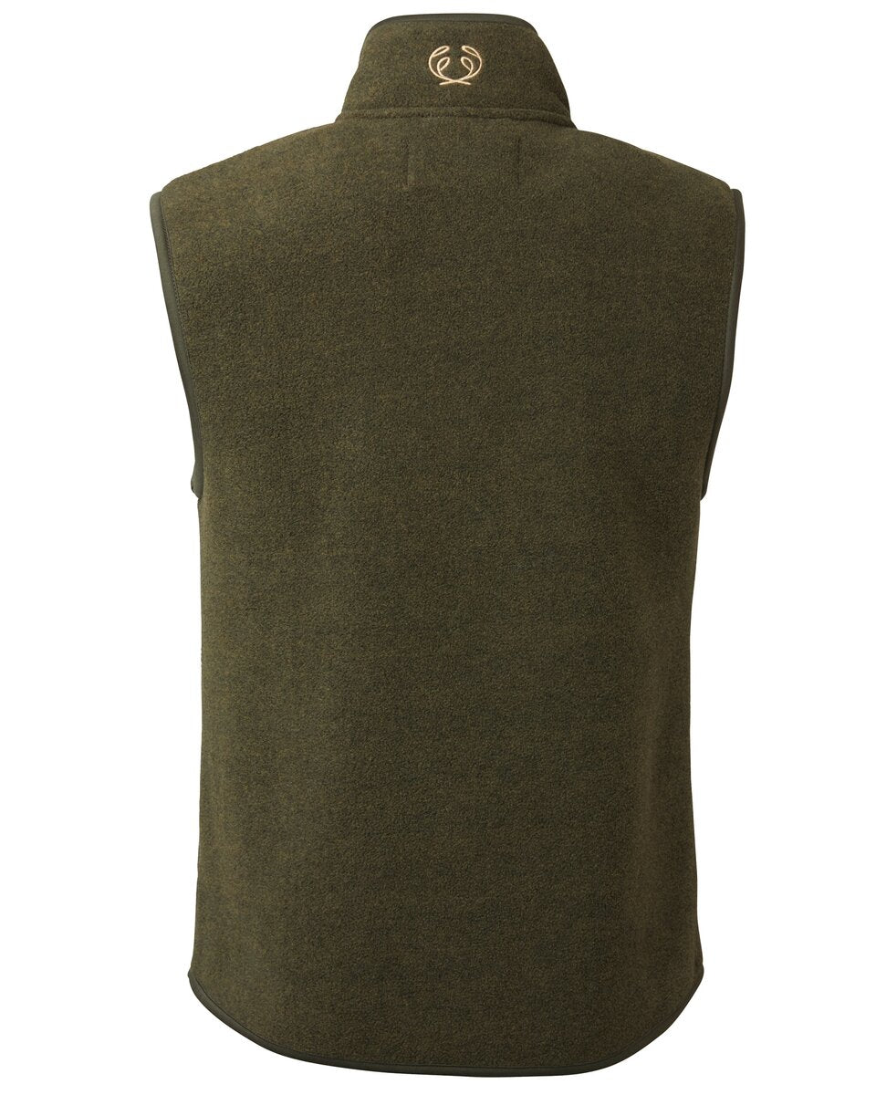 Chevalier Brodie fleece vest (Autumn Green)