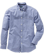 Luis Steindl Double pack of checked shirts (Apple/Blue)