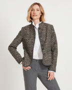 Reitmayer Stand-up collar jacket (Beige/Grey)