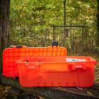 Plano Sportsman Trunk utensil box (Size L (dimensions 96x46x36 cm) – Orange)